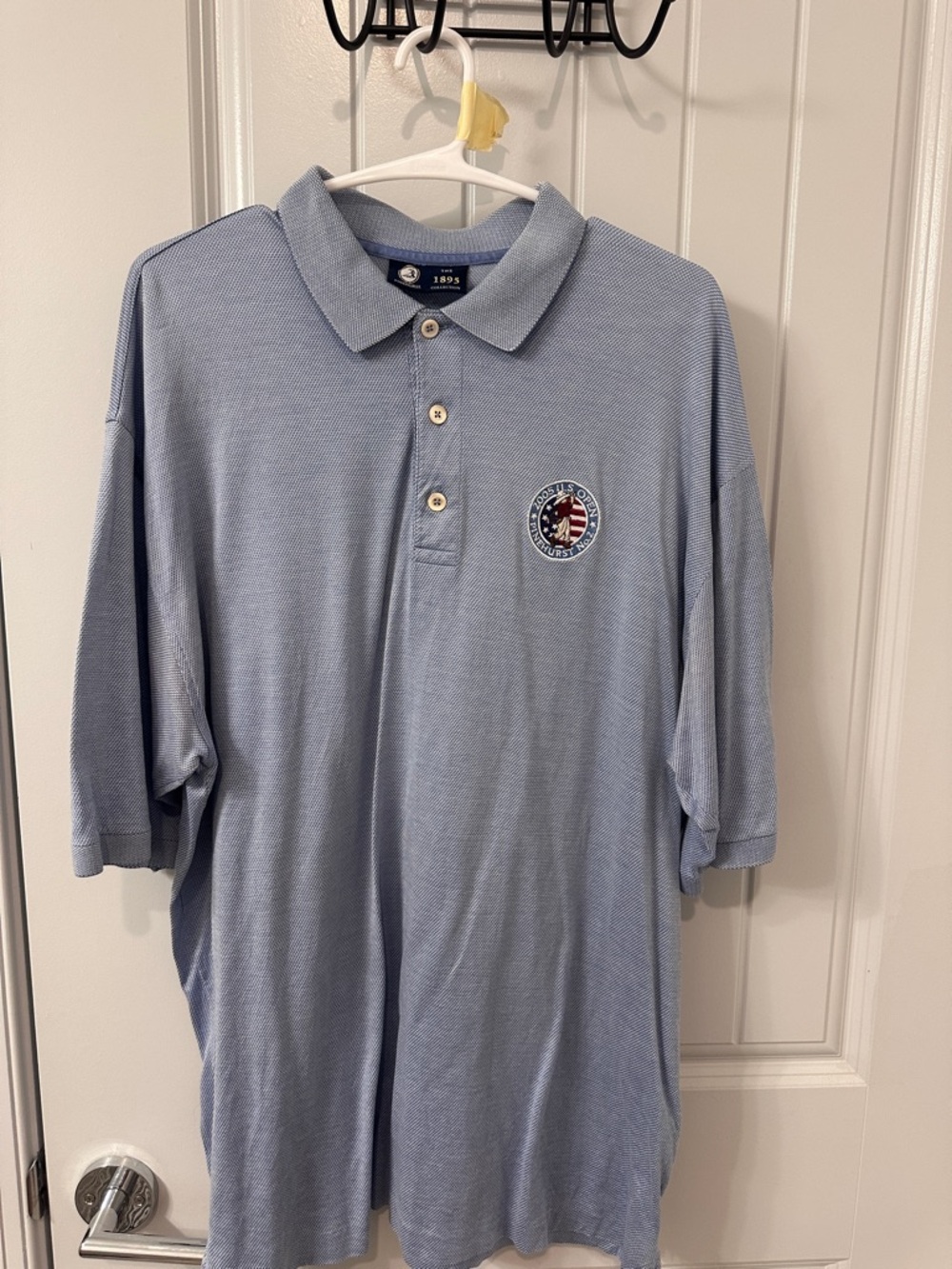Men's Light Blue Pinehurst No.2 US Open 2008 polo